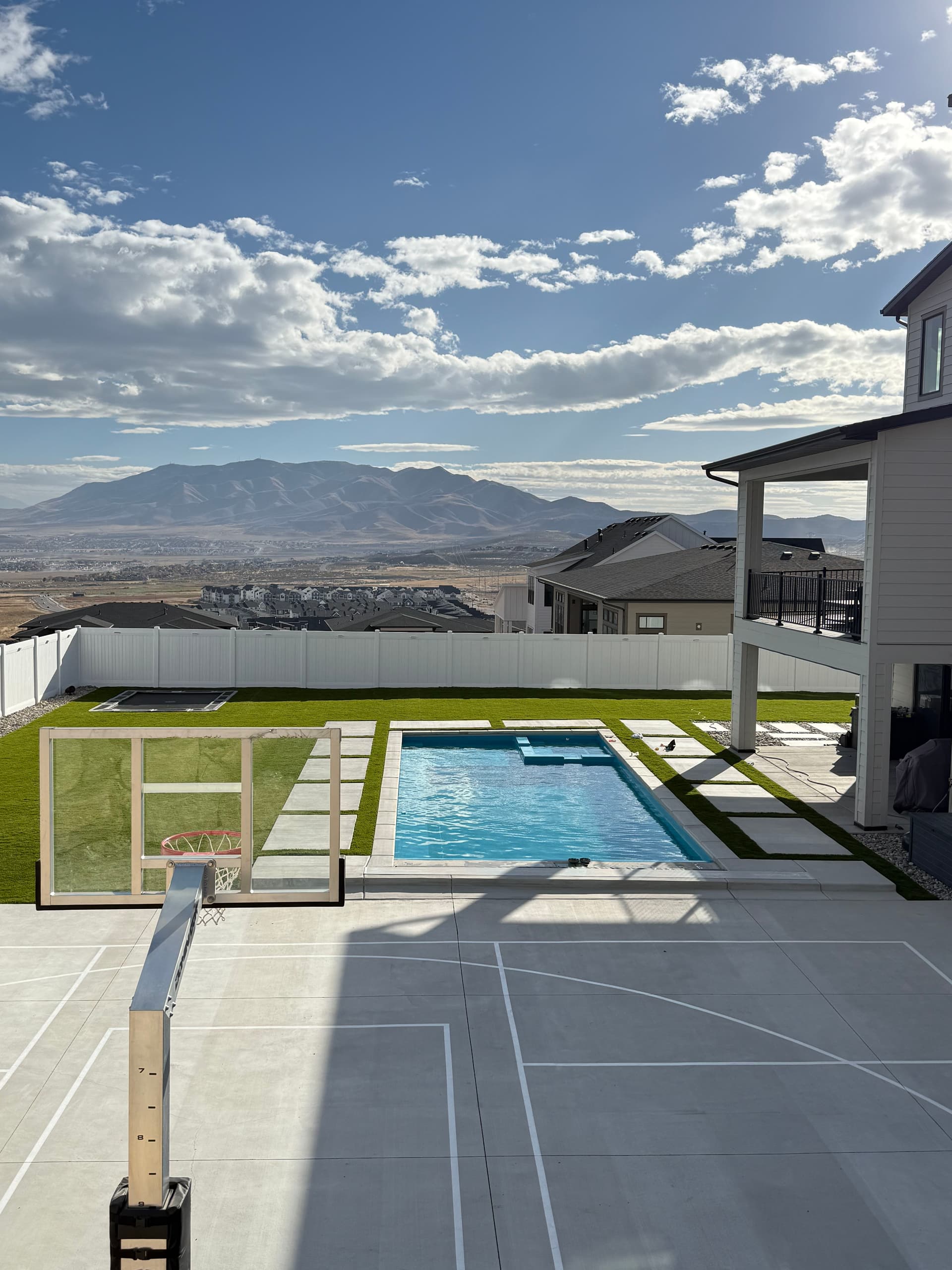 Backyard Bliss with Mountain Views image